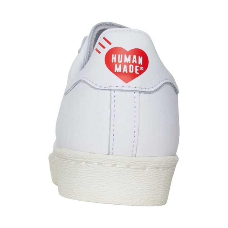 Adidas Superstar 80S Human Made White - imagine 5