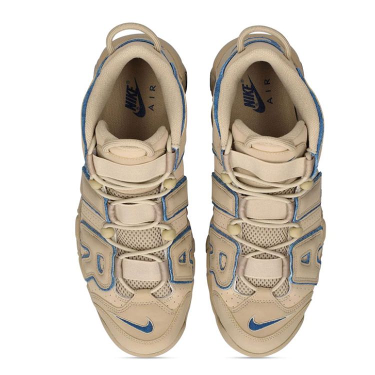 Nike Air More Uptempo '96 Limestone Valerian Blue-Limestone - imagine 4