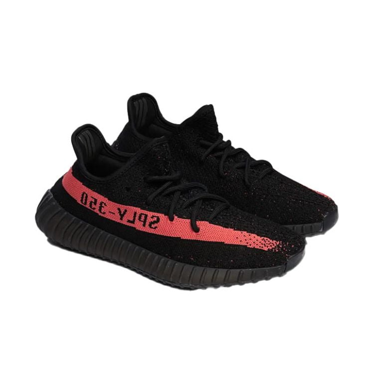 adidas Yeezy Boost 350 V2 Core Black Red - imagine 2