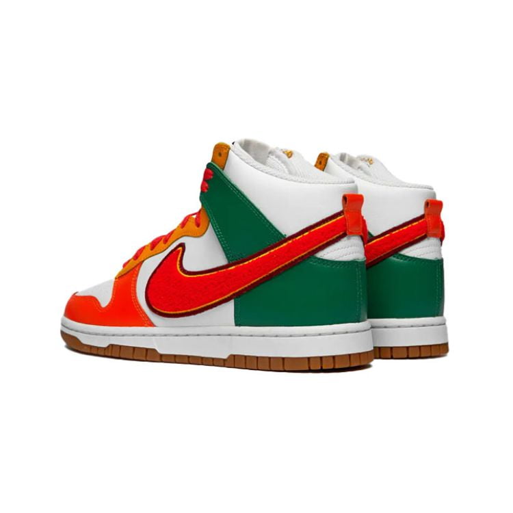 Nike Dunk Hi Retro University Habanero Red - imagine 4
